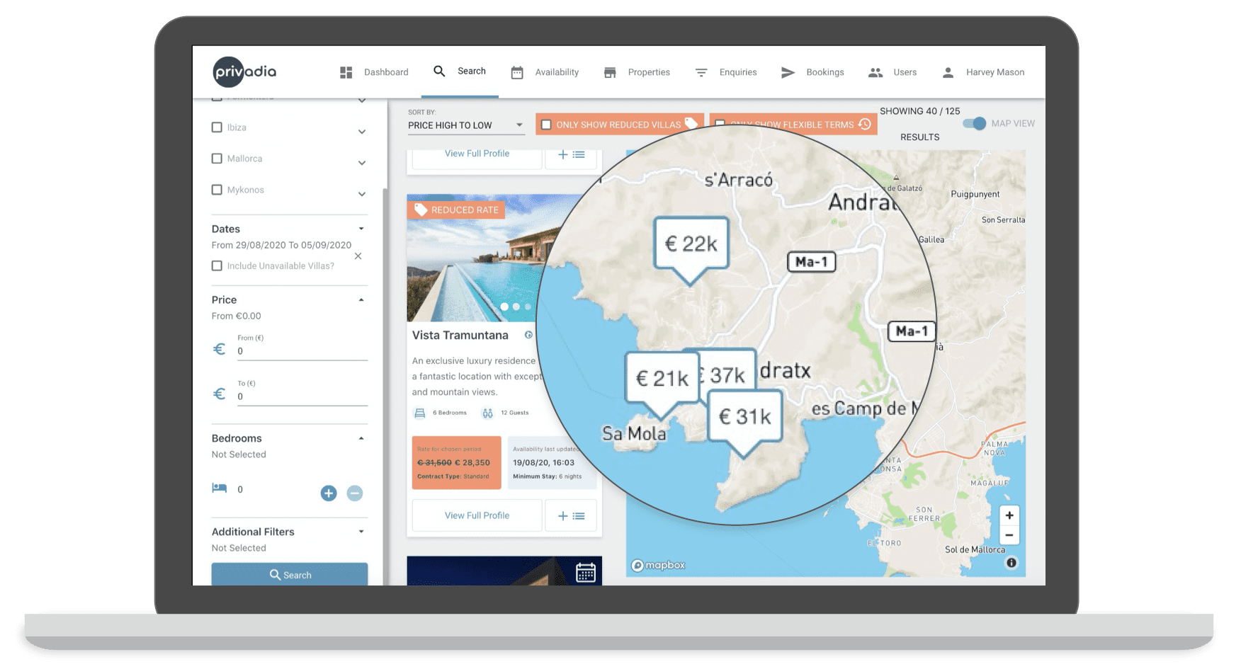 Map View Rate Reductions E