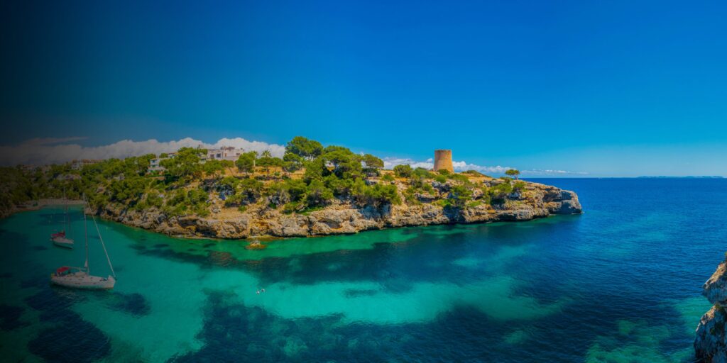 Dark Blue and Black Modern Business Conference Banner scaled 1