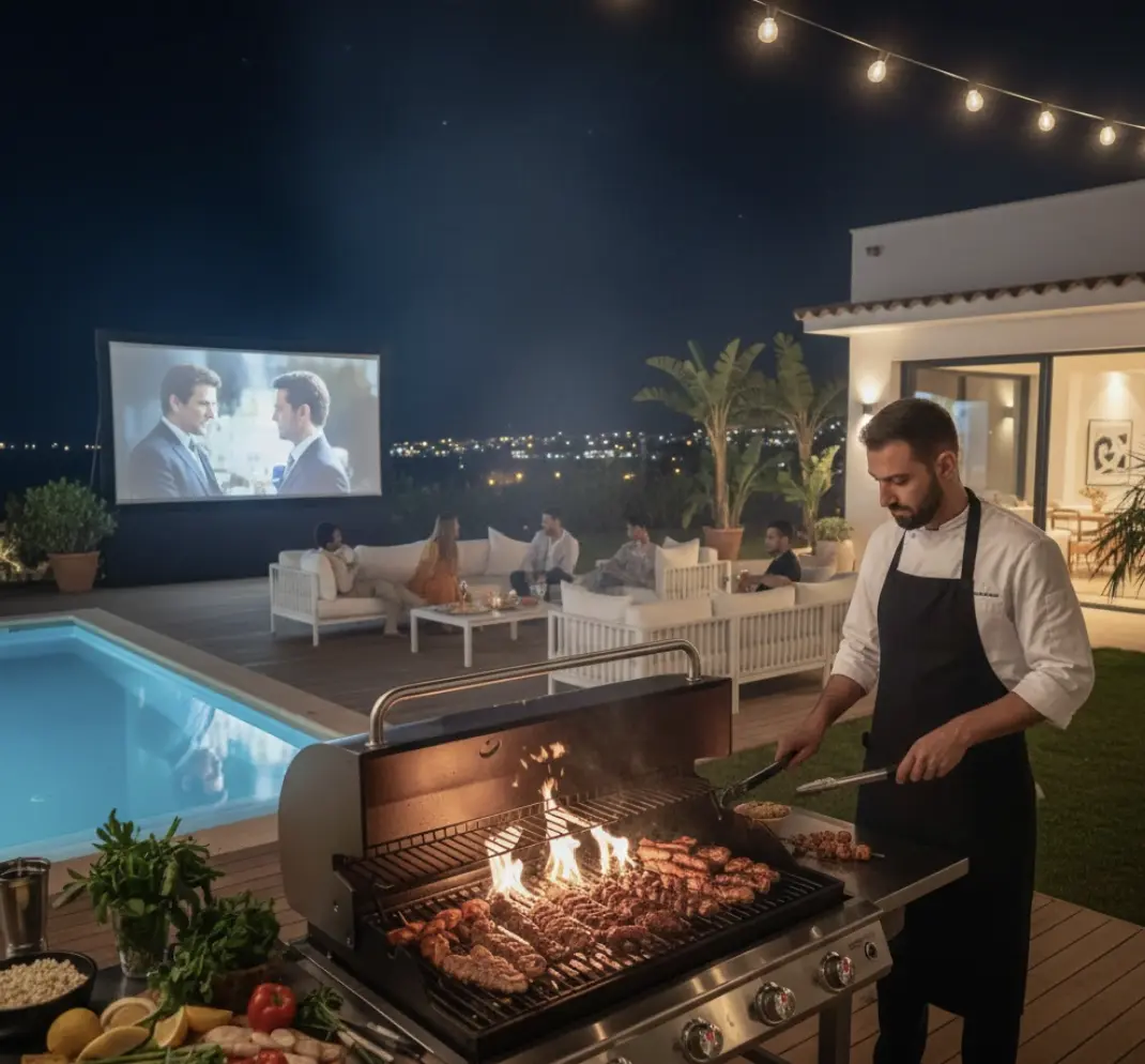 Al Fresco Gastronomy Cinematic Evenings