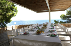 Mallorca and Ibiza Once the Crowds Have Gone 4 outdoor lunch at Ocean Paradise