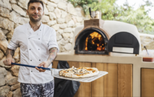 The Secret to Closing Luxury Vacation Rental Bookings in the Balearics 3 outdoor oven at Ocean Paradise